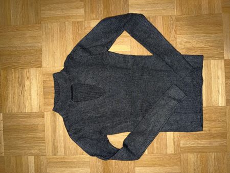 Neu Pullover dunkelgrau