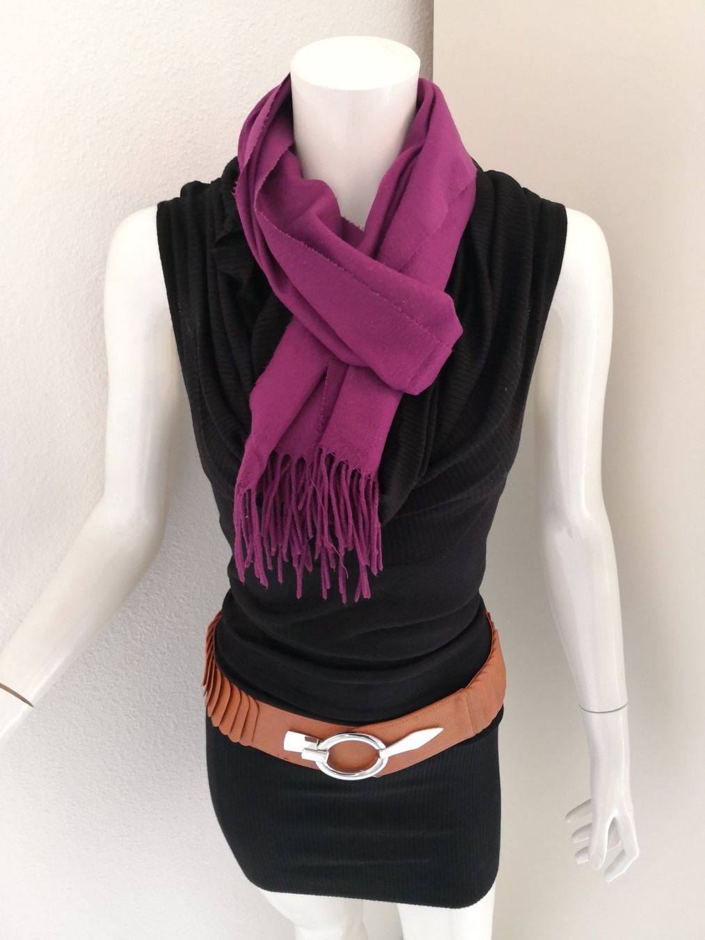 Foulards, Tücher & Schals: 🤩WEICHER SCHAL VIOLET NEU – Neu (gemäss Beschreibung) aus Olten von Naja-Twins-Twins 2