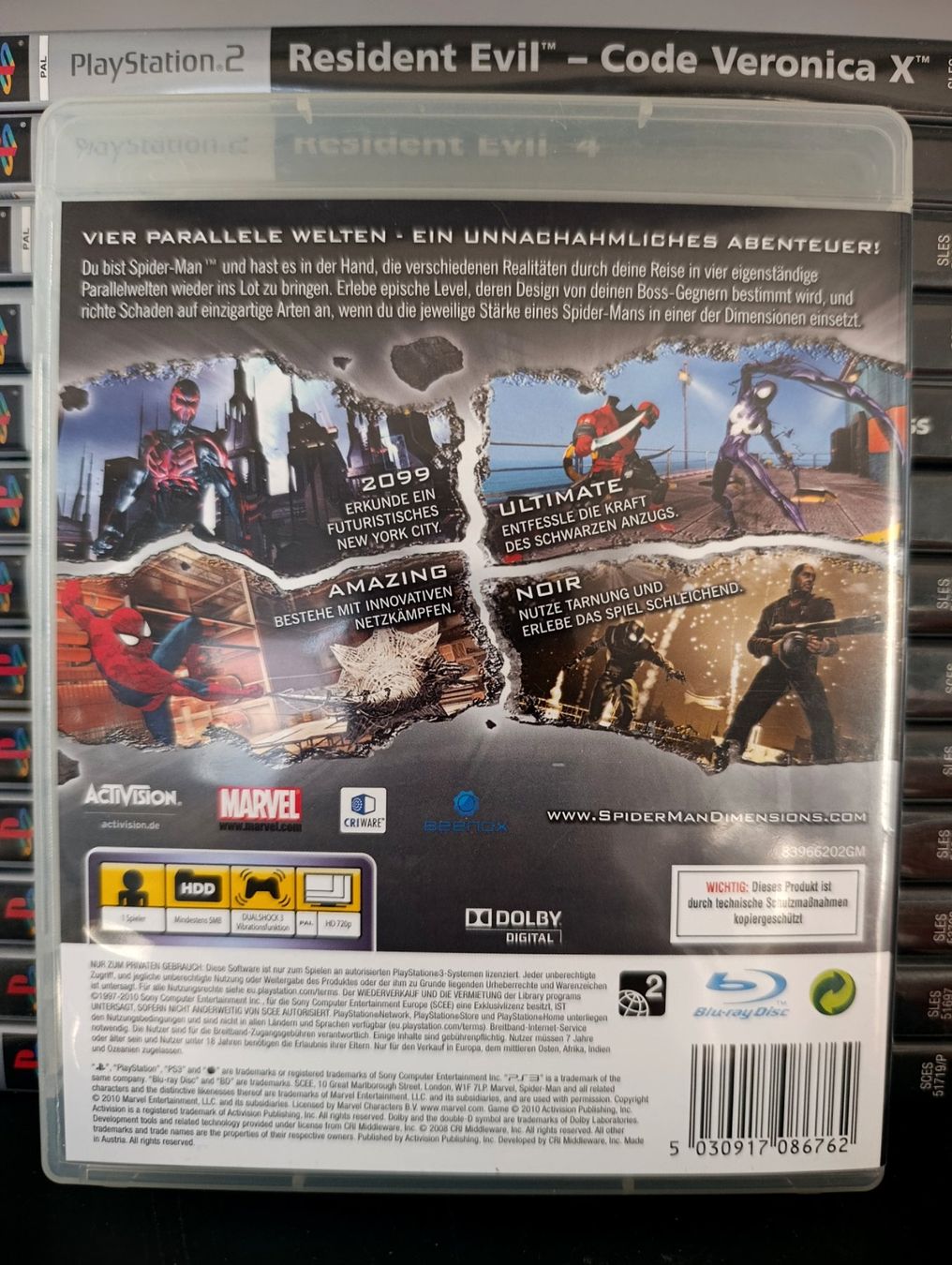 Sony Giochi: Spider-Man: Dimensions PS3 – Usato da Wil SG venduto da Donaldus 1