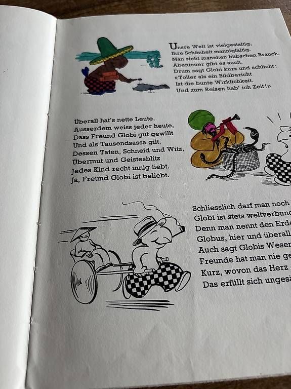 Fumetti: Globi's Weltreise – Usato da huttwil venduto da Chira2015 2