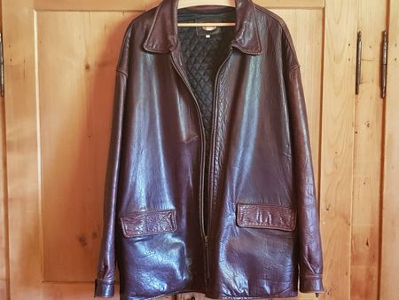 Lederjacke GAG - Firenze Braun. Grösse XL.