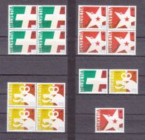 2015 Viererblocksatz+Einzelmarken Sondermarken Postfrisch **