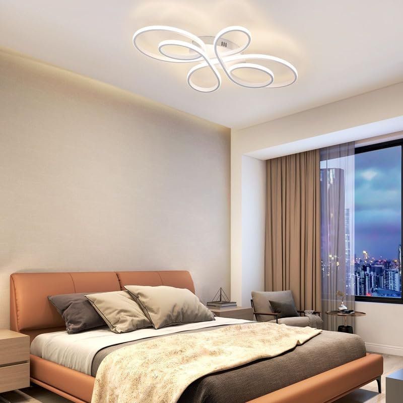 Lampadari & plafoniere: LED Deckenleuchte Deckenlampe Schmetterling 65W dimmbar – Nuovo e nell'imballaggio originale da Basel venduto da EchoPeak 2