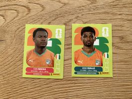 CIV6 & CIV15 WM 2026 Sticker Evan Ndicka & Amad Diallo