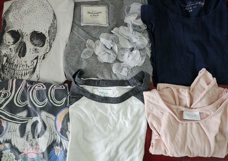 Kleiderpaket Gr L 16 stk. Oberteile