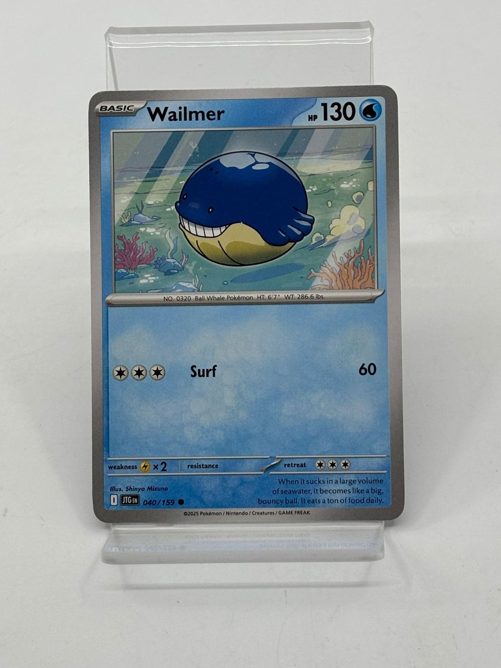Pokémon Carte collezionabili: Pokemon Wailmer 040/159 – Usato da Herisau venduto da Pokemon2026