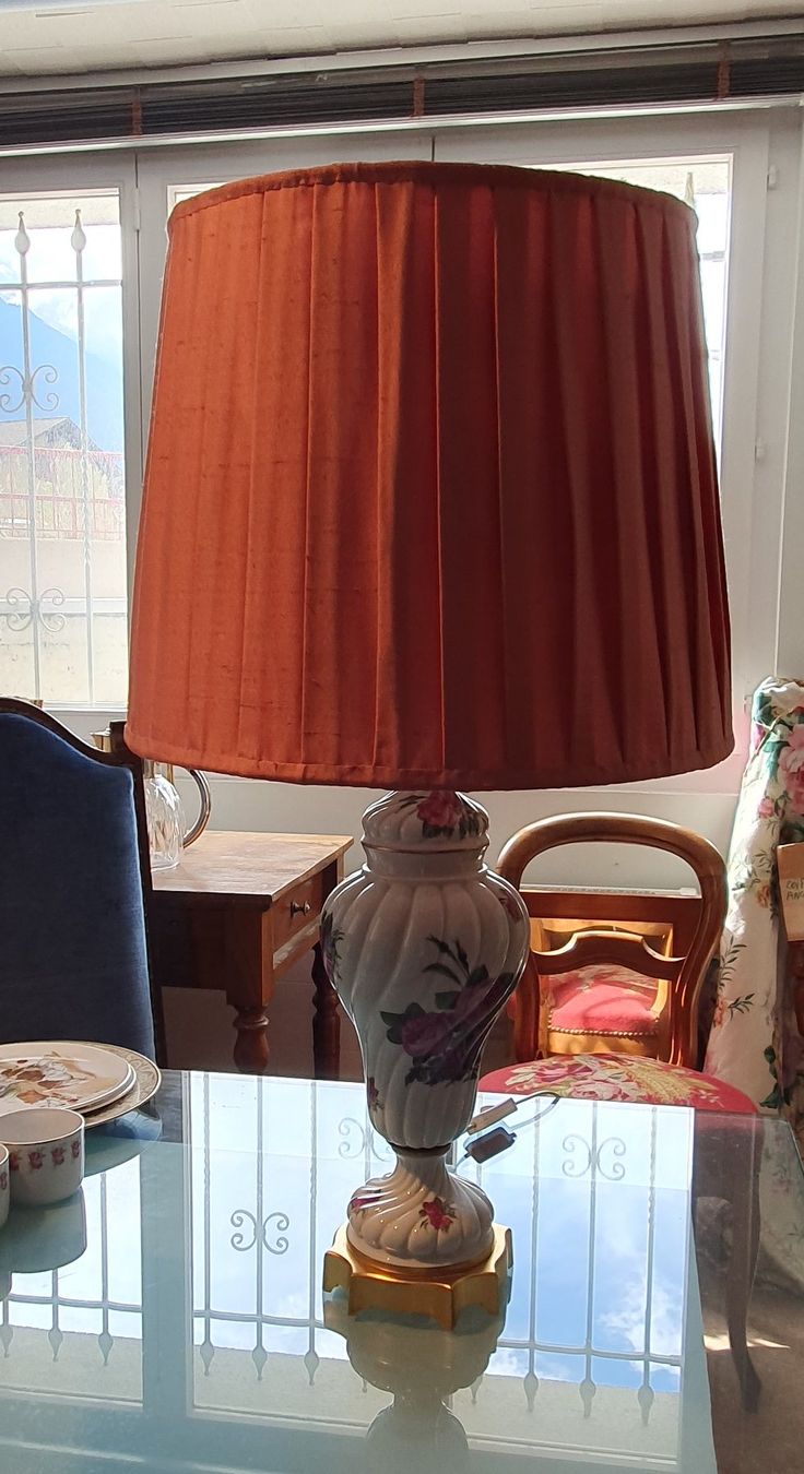 Lampen: lampe de table abat-jour plissé – Gebraucht aus Sion von bene123 1