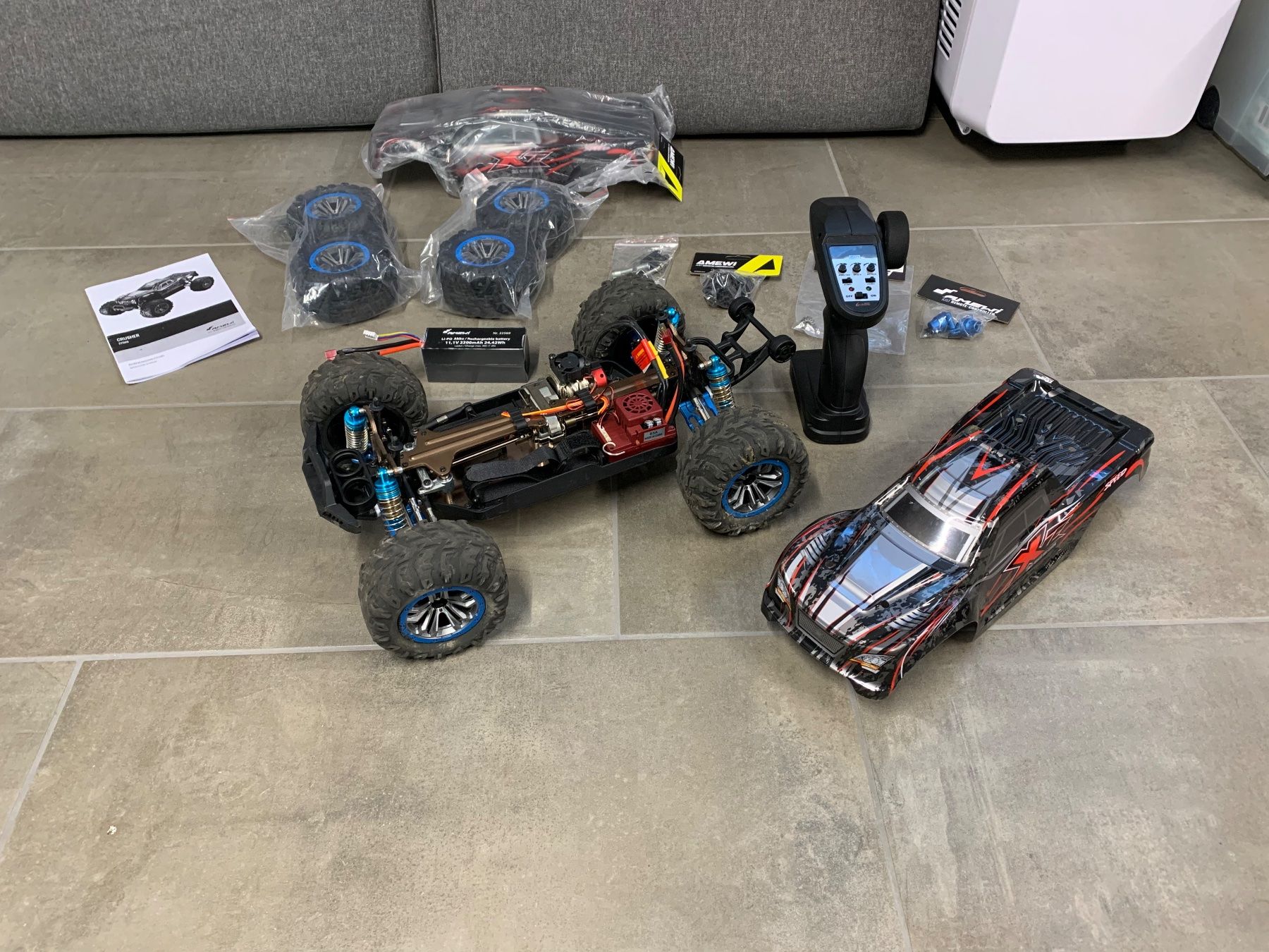Amewi Modellismo RC: Amewi Crusher RTR Ready-to-Run – Usato da Reinach AG venduto da Renaultpower