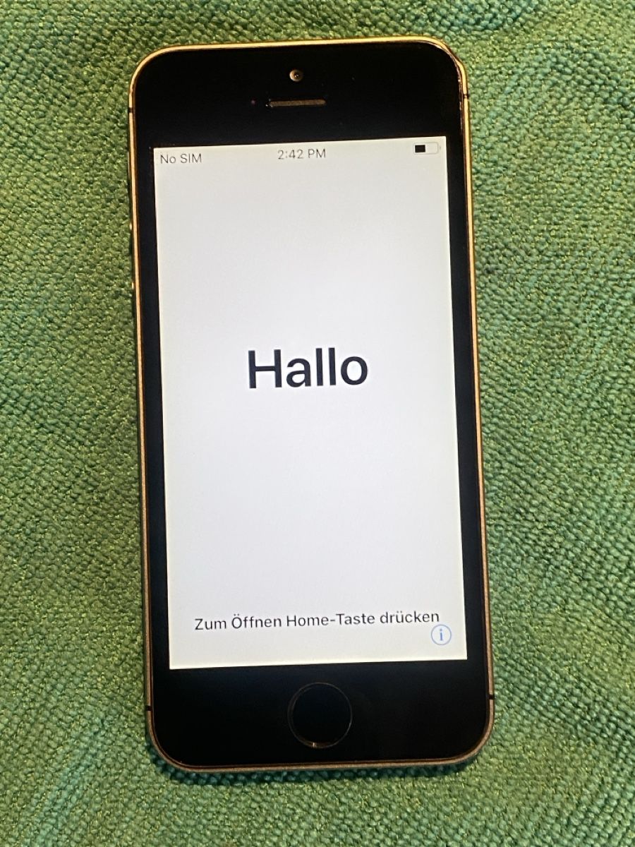 Apple Handys / Smartphones: iPhone 5S (Silber) – Gebraucht aus Balm b. Günsberg von frankreich05 1