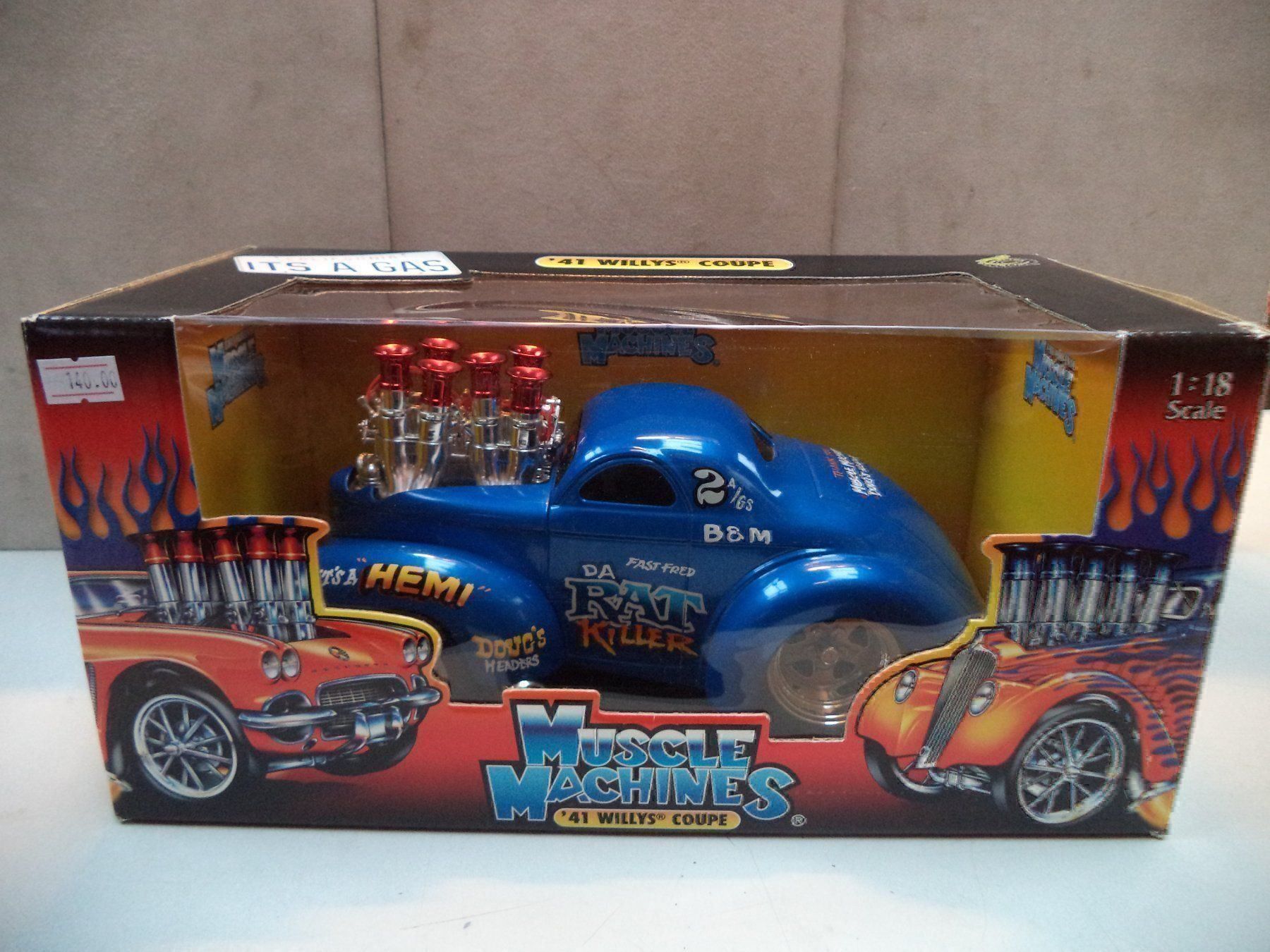 Modellini d'auto: FUNLINE MUSCLE MASCHINES 1:18 – Nuovo e nell'imballaggio originale da Rieden AG venduto da Wirth03 7