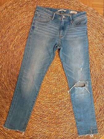 Levi's 721 High Rise Selvedge Jeans W29 L30