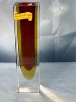 Murano Glasvase Vintage 70er Jahre Italien Design Deko