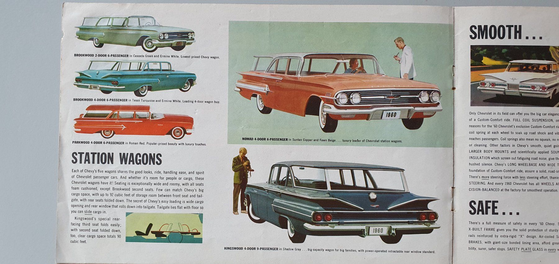 Dokumente: CHEVROLET 1960 Broschüre Prospekt – Gebraucht aus Ernetschwil von Cob1998 1