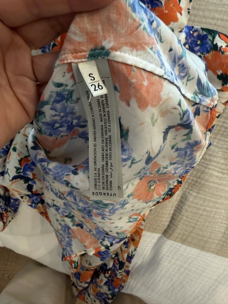Camicette: Uterqüe Floral Blouse - Size S – Usato da Herrliberg venduto da Tubalp 2