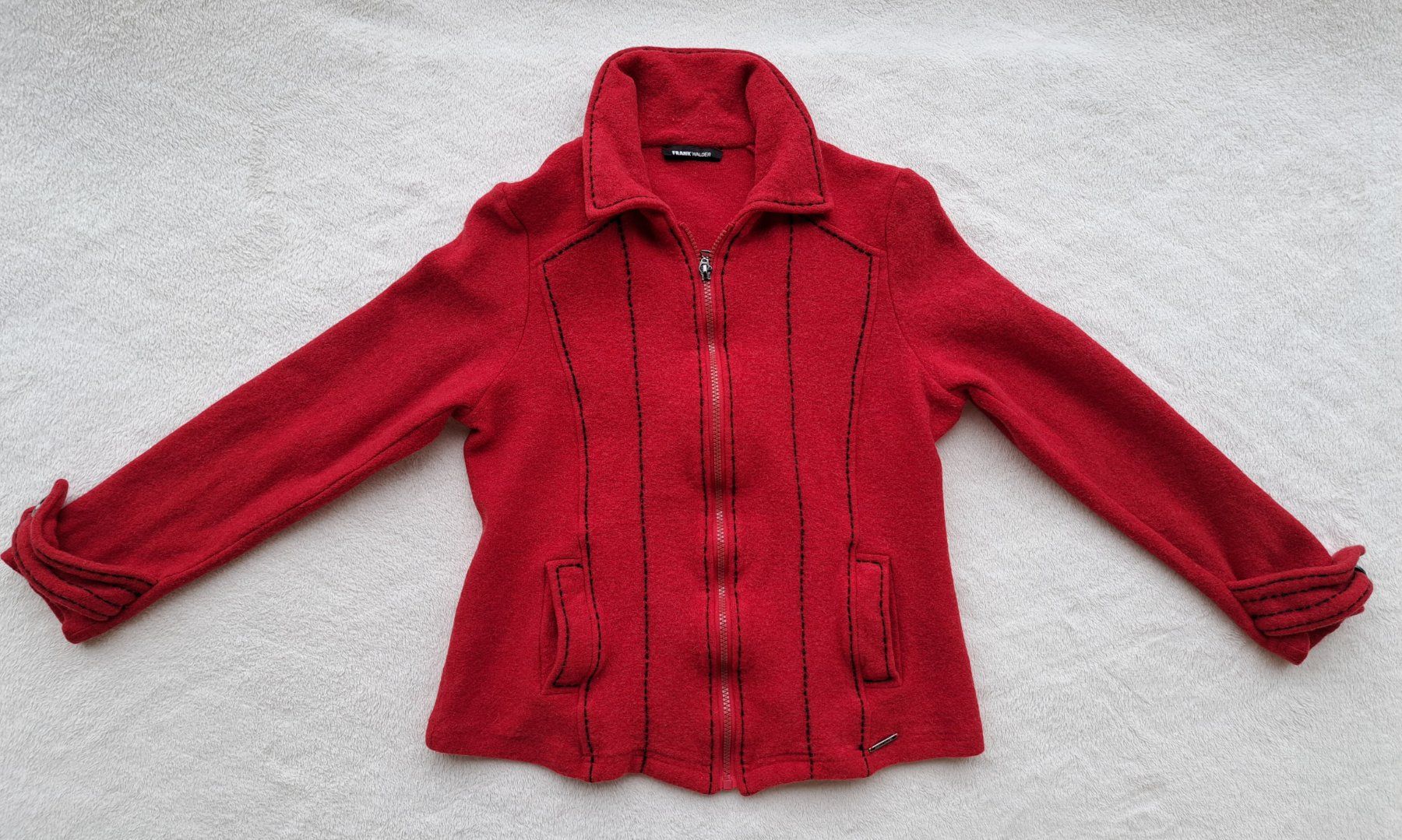 Giacche: Rote Wolljacke Gr. XS Frank Walder – Usato da Gysenstein venduto da joshuas81