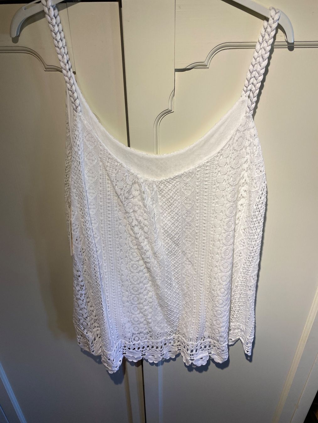 Tops: SPITZEN TRÄGER TOP VINTAGE-WEISS – Neu und originalverpackt aus Meienried von ManuelaBoutique 4