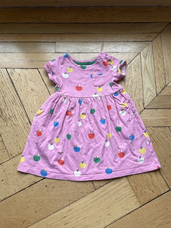 Mini Boden Kleid, Gr. 2-3 Jahre, Apfel Print, Top Zustand