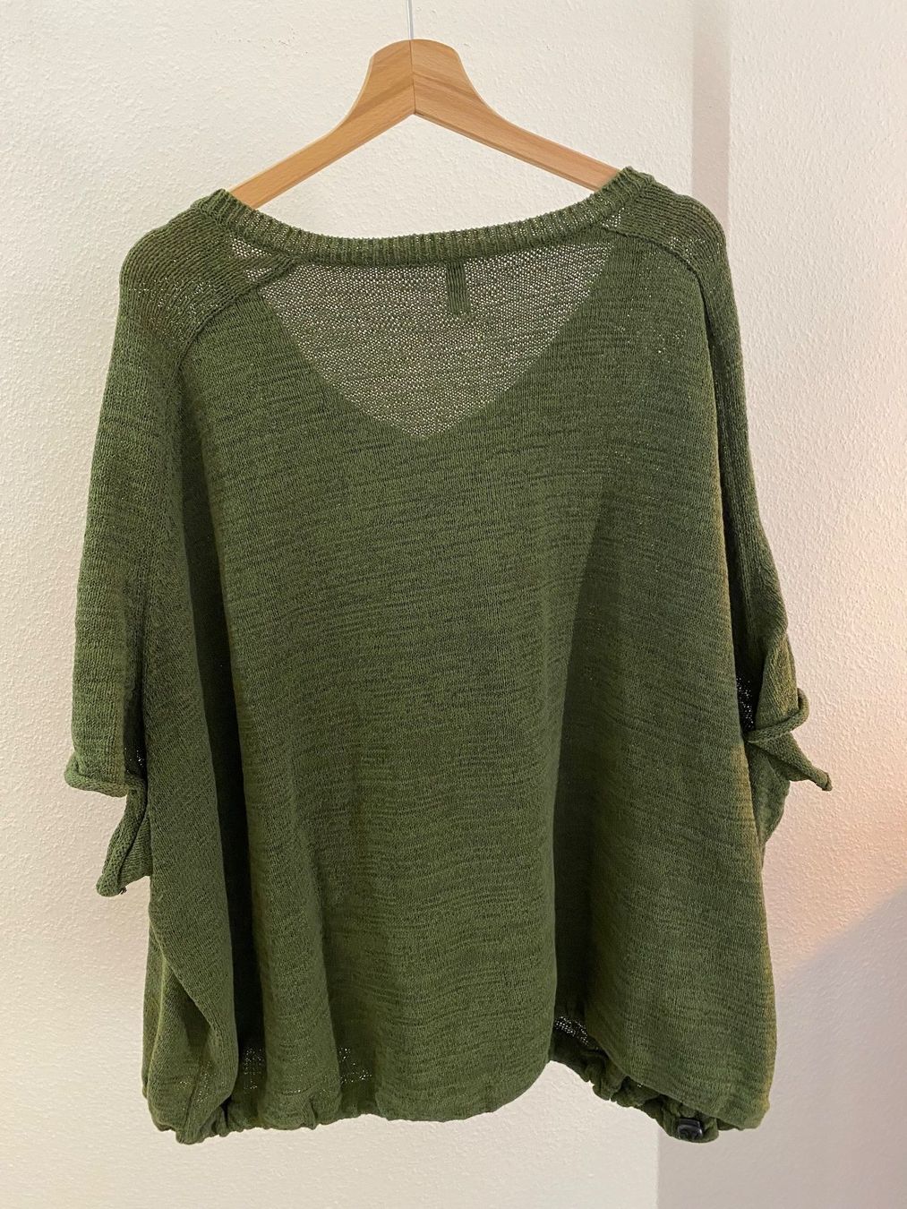 Rundholz Maglioni & Felpe: Rundholz Pullover kurzarm oversized grün Gr. M - XXL – Usato da Arlesheim venduto da san_w9vr 1