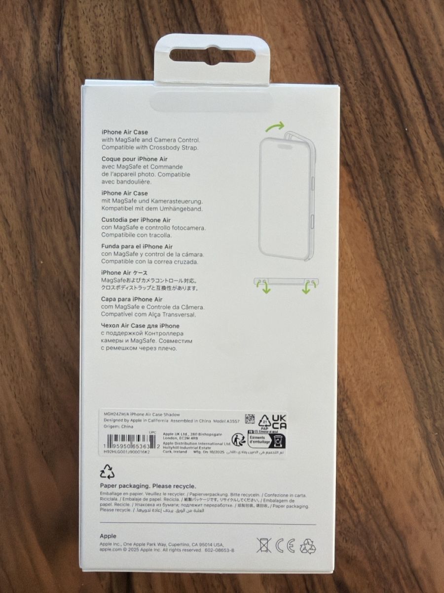 Apple Covers & Schutzfolien: Apple iPhone Air Case – Neu und originalverpackt aus St.Gallen von Ha-Ha 2