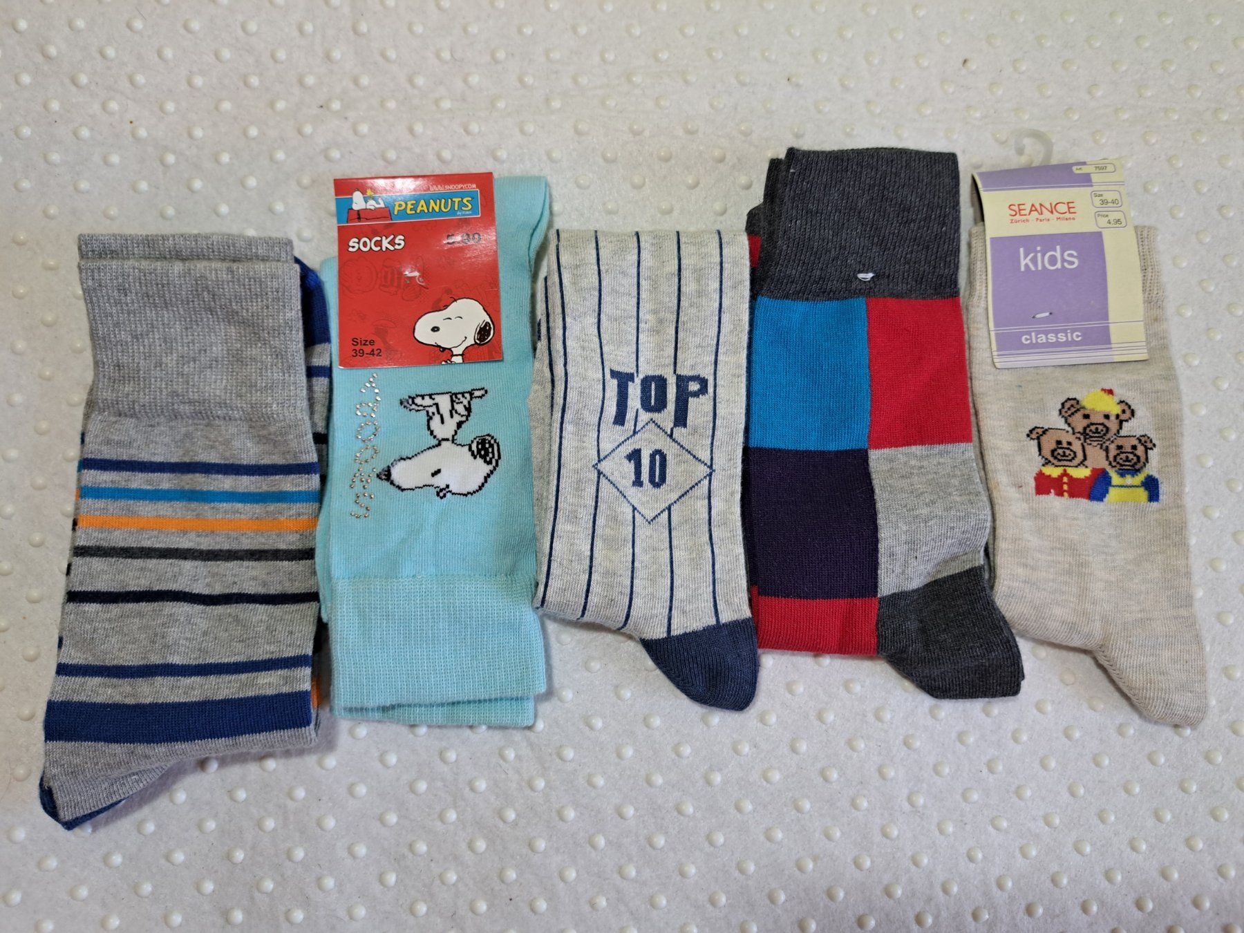Calze per bambini: NEU! 10x Kinder Socken Paket Bundle Gr. 39-42 – Nuovo e nell'imballaggio originale da Gysenstein venduto da joshuas81 1
