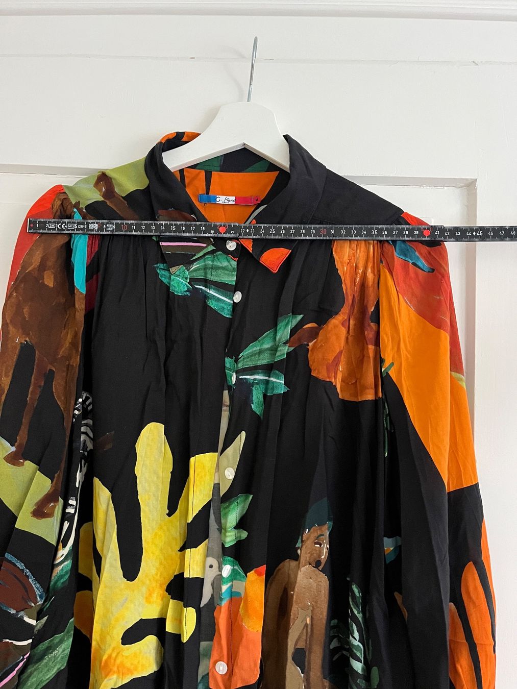 Camicette: G.Kero Paris Bluse Gr. M – Statement Print – Usato da Zürich venduto da bretxo 5
