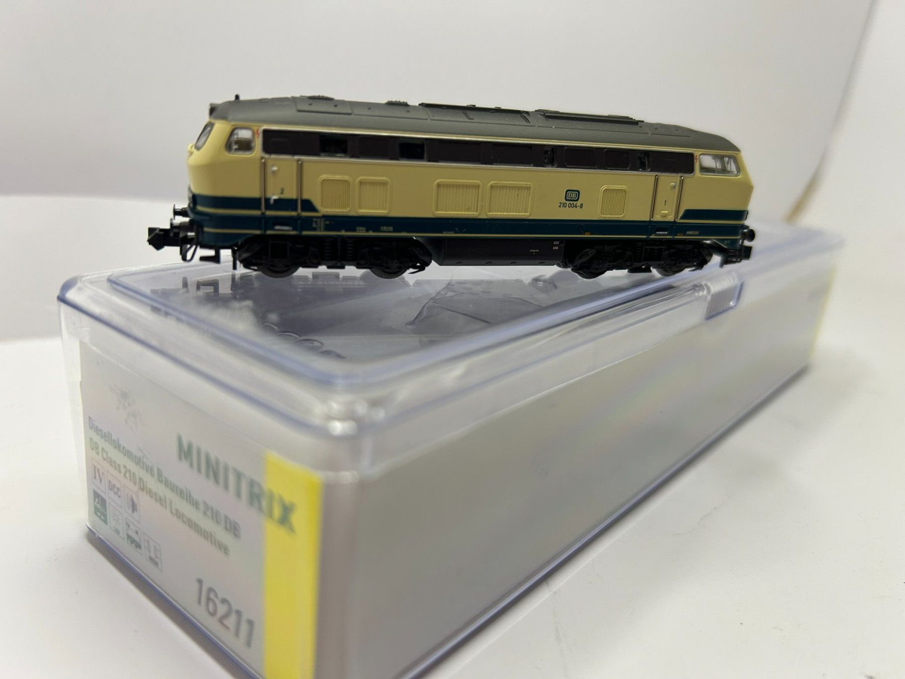 Trix Modellini di ferrovie: Minitrix 16211 Baureihe 210 mit Sound Digital – Usato da Oberkulm venduto da Dampflokeli