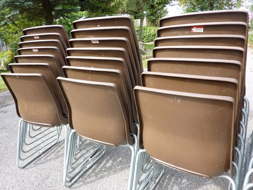 86 stapelbare Stühle Gartenstühle Stapelstühle Schaffner 8