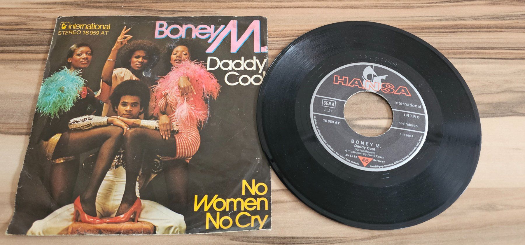 Dischi in vinile: Boney M.- Daddy Cool/ Vinyl Single – Usato da Geuensee venduto da JeMaUrPe