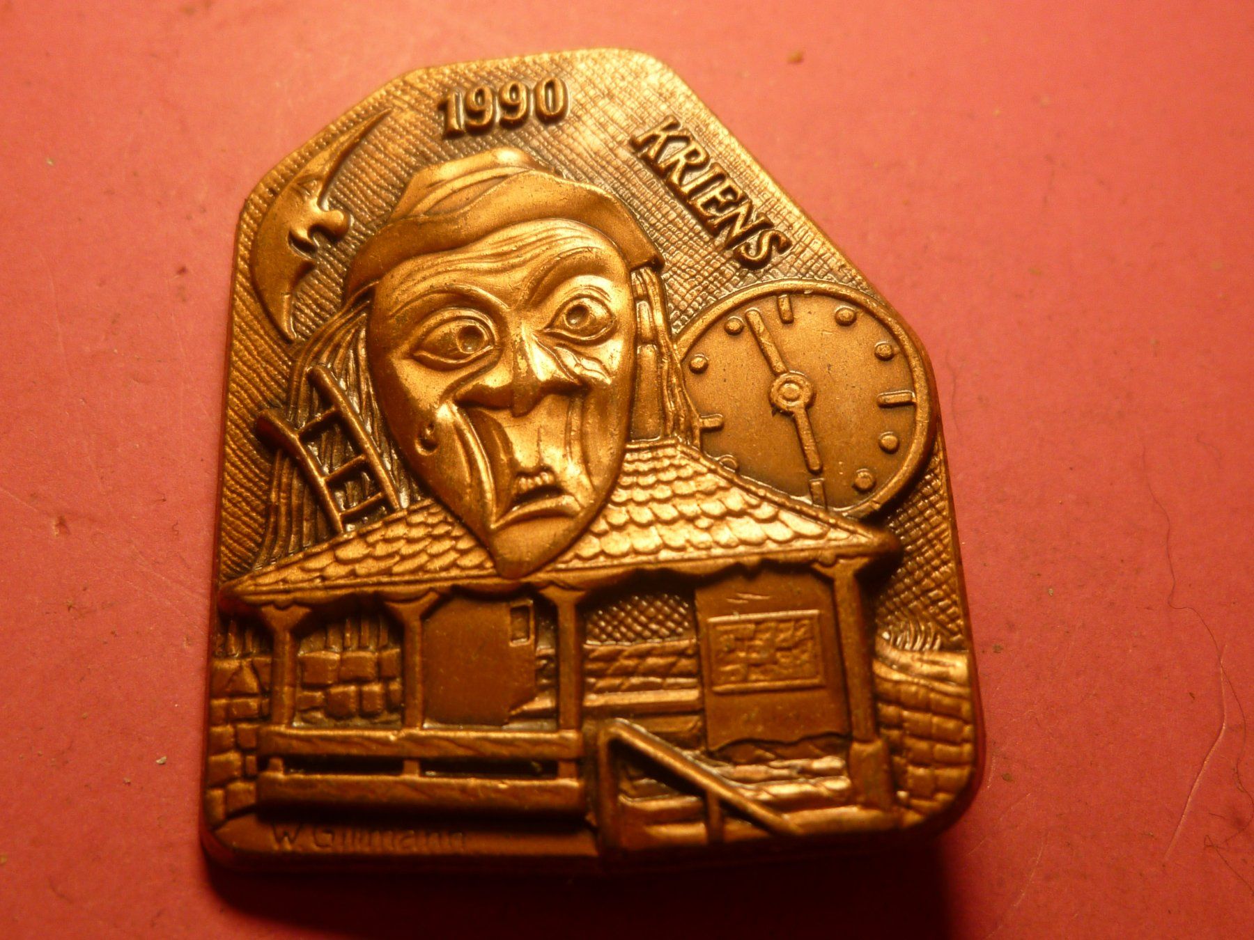Plaketten & Abzeichen: KRIENS 1990 BRONZE – Gebraucht aus Ried (Muotathal) von Mandarin02