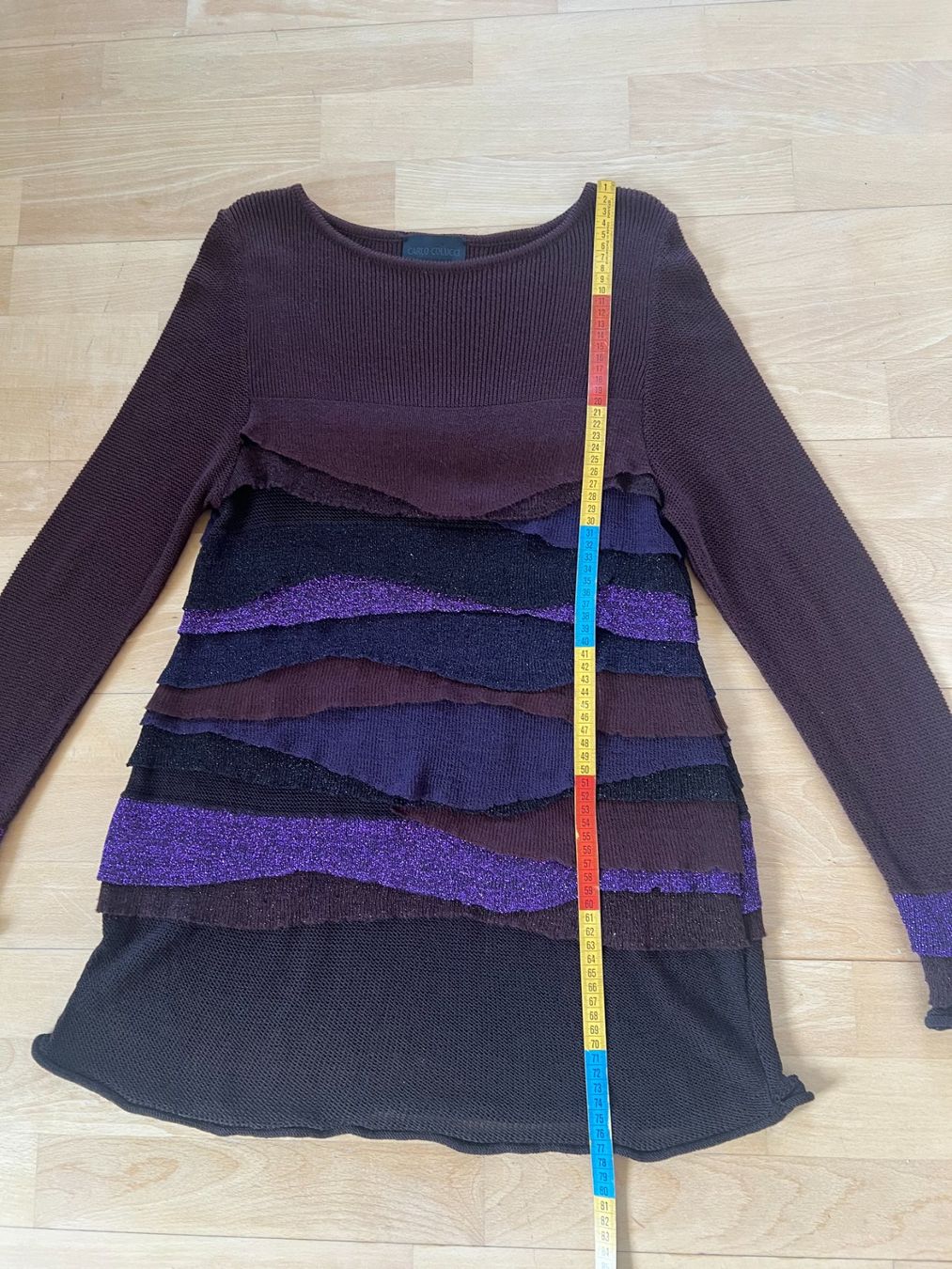 Carlo Colucci Maglioni & Felpe: langer CARLO COLUCCi Strick Damen Pullover in Gr. 38 – Usato da Worb venduto da farben20zauber 5