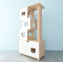 CatS Design "2 in 1 Kratzbaum & Klo"
