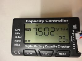 Akku-Checker für LiPo Li-Ion NiMH NiCd 7-28V