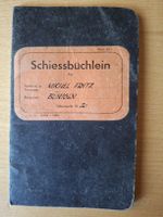 Antikes Schweizer Schiessbüchlein 1950