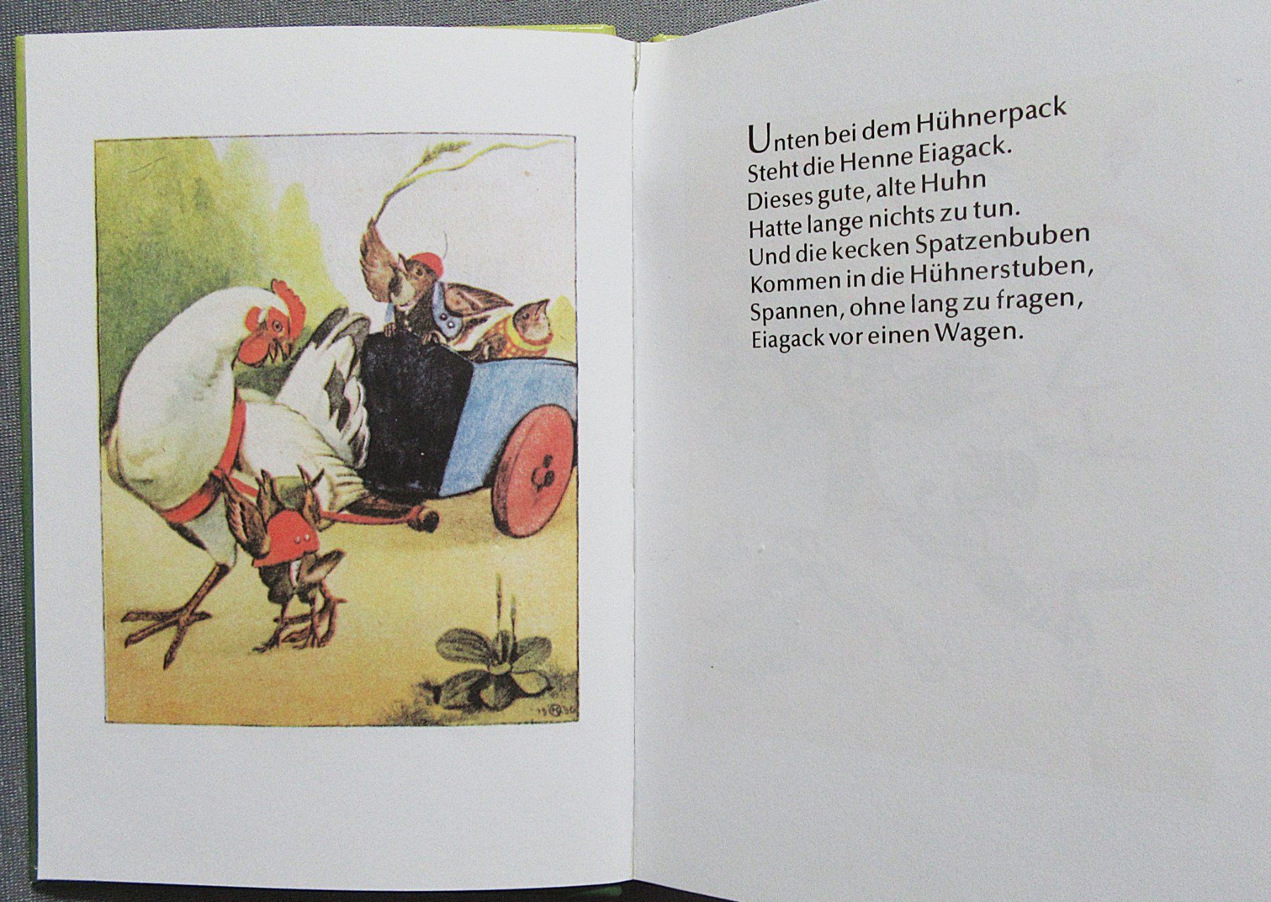 Bücher: Die Spatzenfahrt - Bilder von Hans Lang - kleines Büchlein – Gebraucht aus Auenstein von Padabimbim 1
