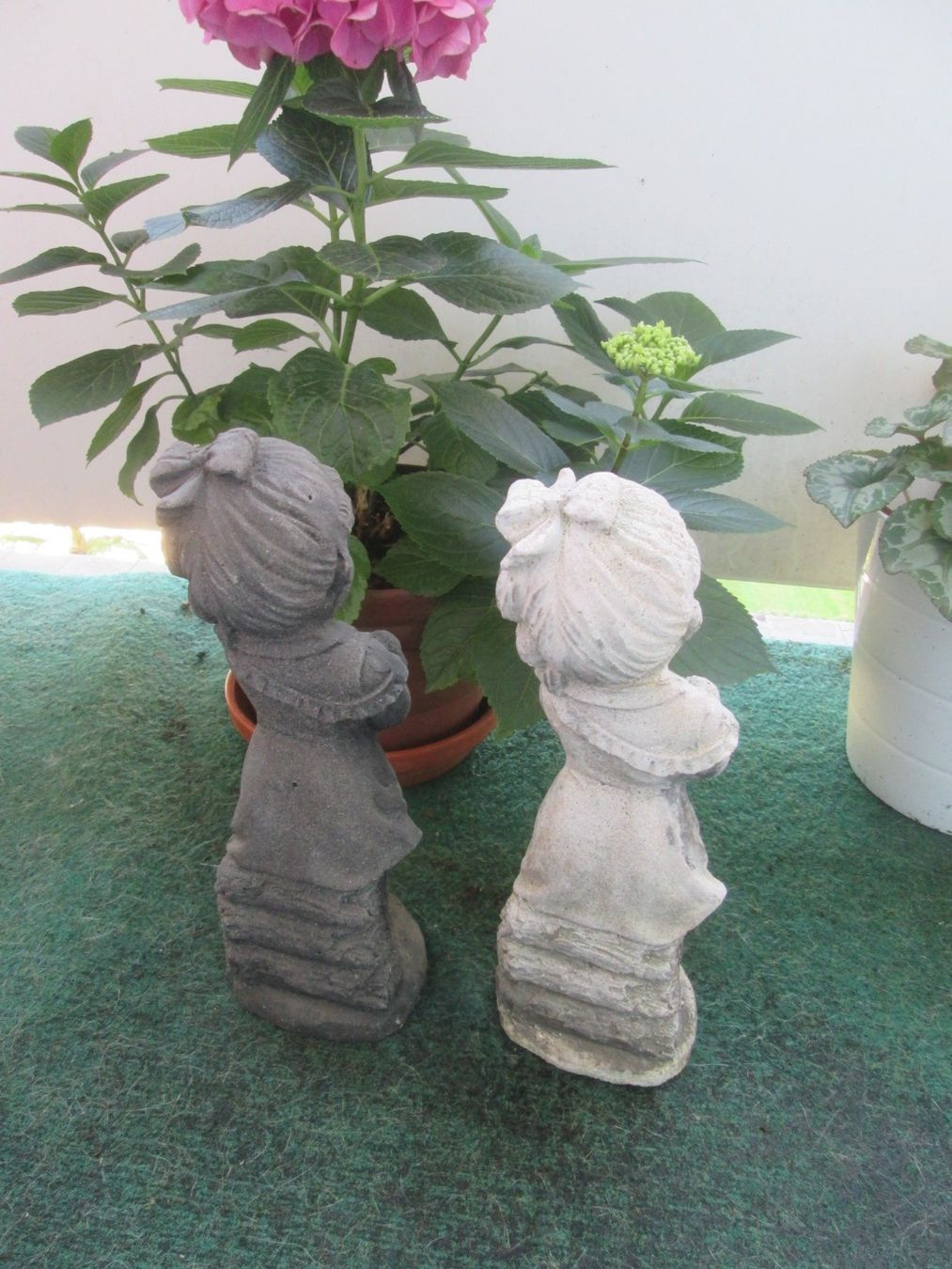 Figurines: 2 Gartenstatuen – D'occasion à Sementina par babucia 1