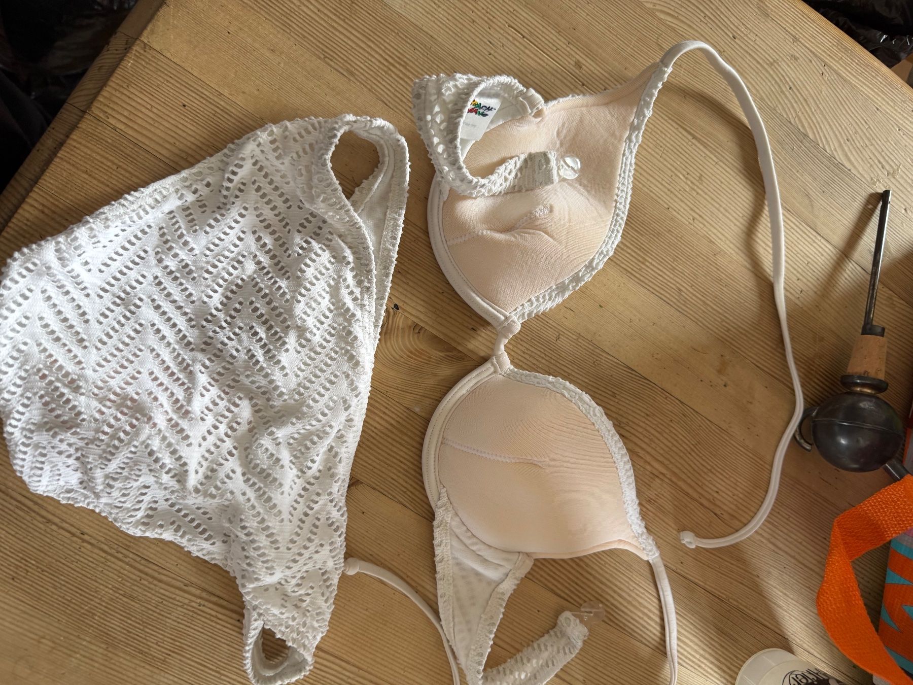 Costumi da bagno & Bikini: Maillot bains Beach Wave Bikini, blanc, taille 34 – Nuovo e nell'imballaggio originale da Veyrier venduto da Kimedovapa_1 1
