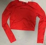 Top: Rotes Crop‑Top – Usato da Appenzell venduto da marvdo 1