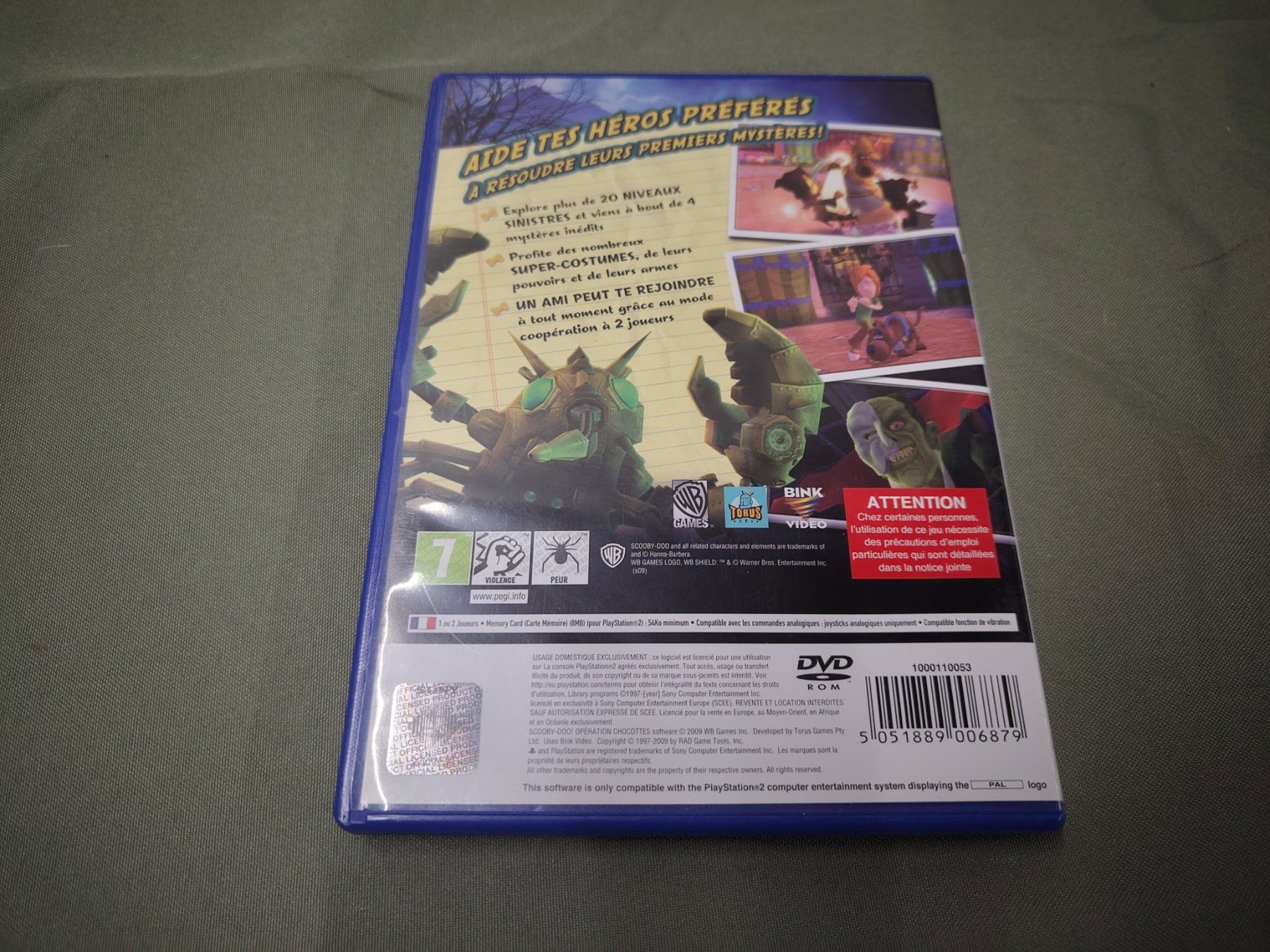Sony Spiele: Jeu PS2 Scooby-Doo ! Opération Chocottes – Gebraucht aus Saxon von dan_drn5 3