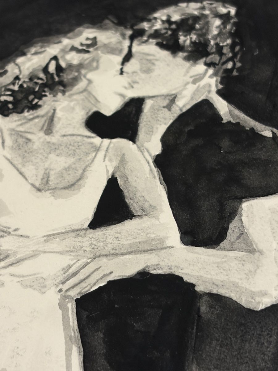 Gemälde: Dirty Dancing - Aquarellmalerei – Neu (gemäss Beschreibung) aus Chur von notia13 1