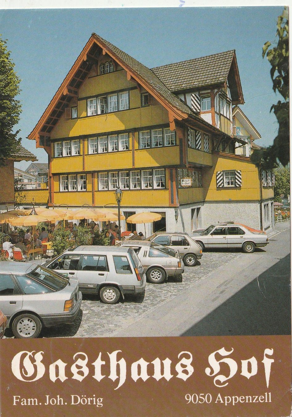 Cartoline postali: Gasthaus  Appenzell – Usato da Lumbrein venduto da made02