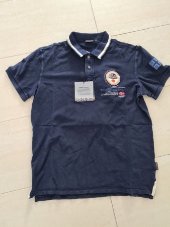 Napapijri Polo Gr. XL marineblau