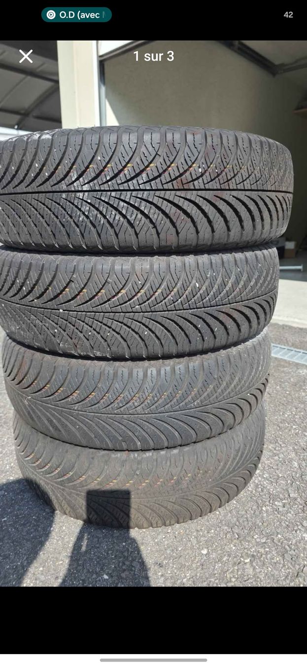 Goodyear Tutti pezzi di ricambio auto: Goodyear 175/65R15 4 saisons – Usato da Leytron venduto da sam_wf2m