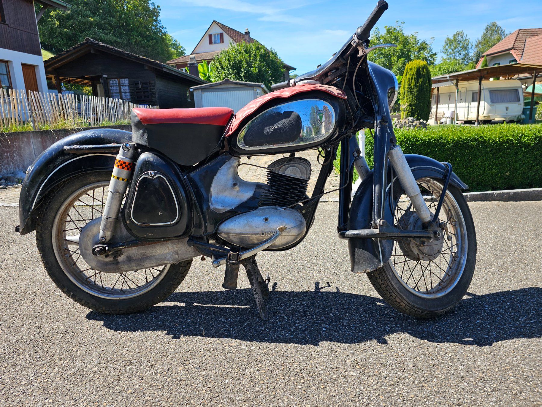 Strada: Dkw 175 S Bj1956 Scheunenfund – Usato da Wynau venduto da Bastel87 4