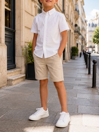 CHEMISE BLANCHE ENFANT H&M