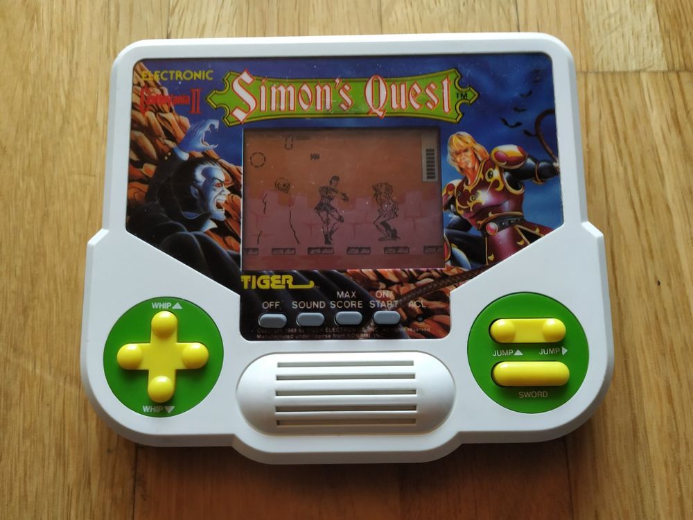 Castlevania II Simon's Quest - Tiger Electronics Handheld (Gebraucht ...