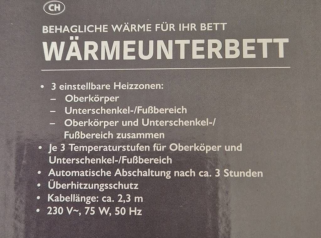Materassi: Beheizbare Matratzenauflage – Usato da Emmenbrücke venduto da Jenni36 1