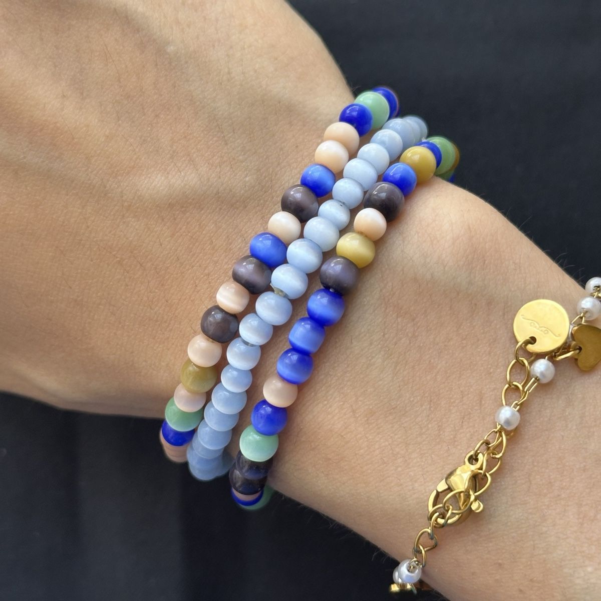 Bracciali & Braccialetti: Glasperlen Armbänder Set – Usato da Givisiez venduto da dor_xb9k