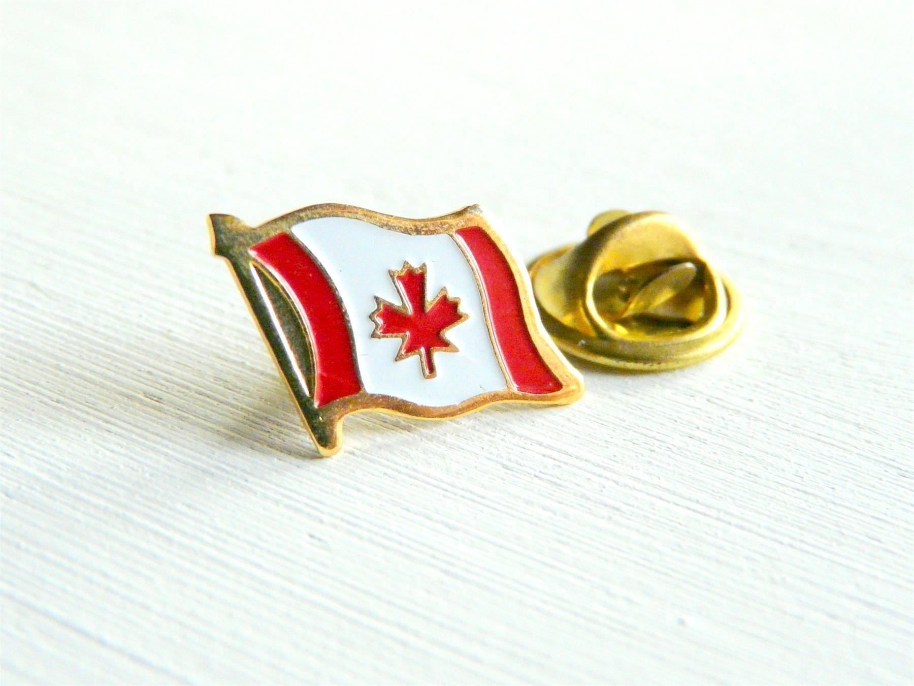 Plaketten & Abzeichen: • Flagge drapeau flag Canada      Versand möglich  Pin G1.33 – Gebraucht aus Pully von websurfer1