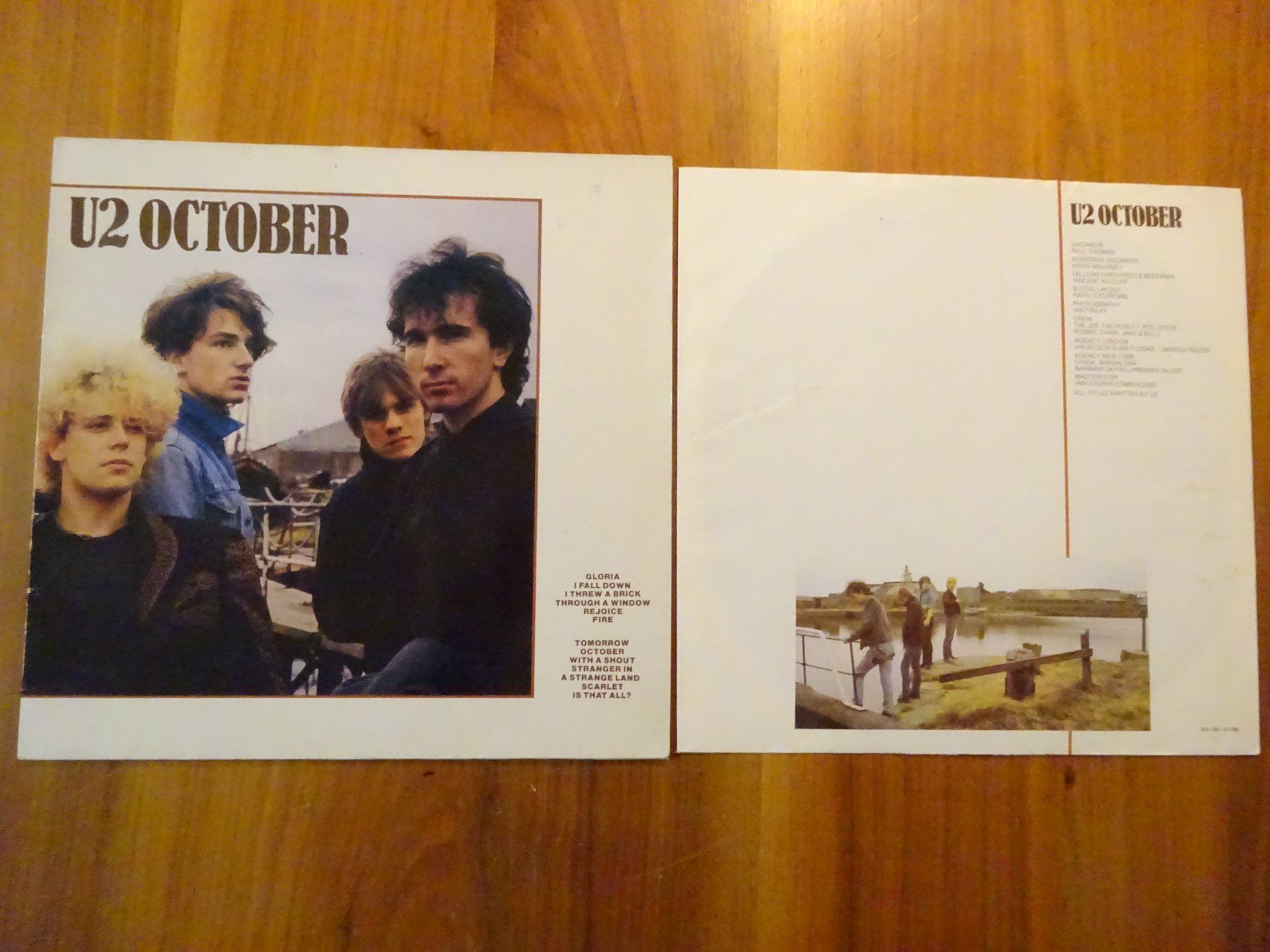 Schallplatten: U2 ** OCTOBER – Gebraucht aus Luzern von xrayspex99 4