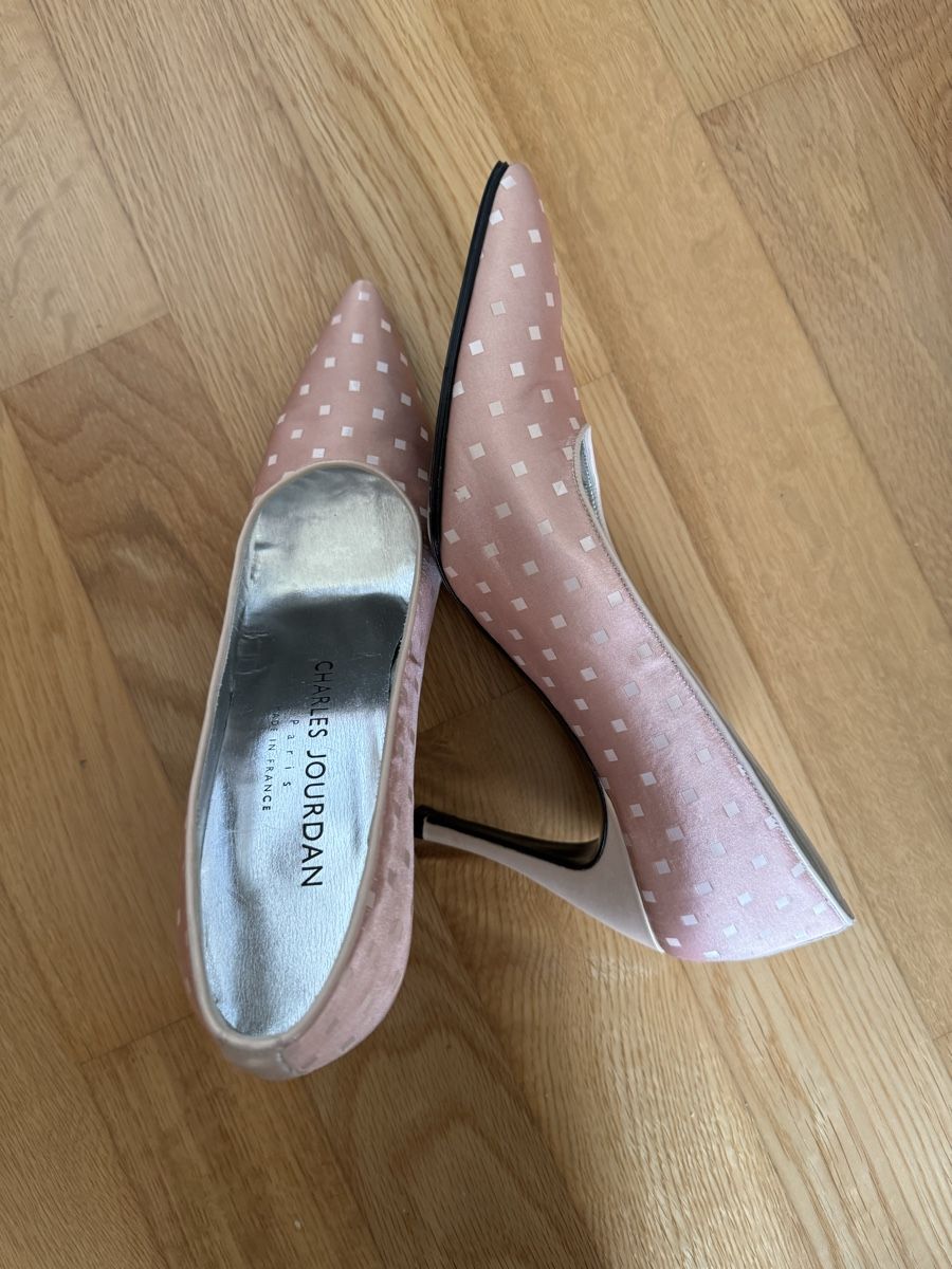 Damenschuhe: Charles Jourdan Pumps rosa Gr. 37.5 – Gebraucht aus Lanzenhäusern von Galaa 1